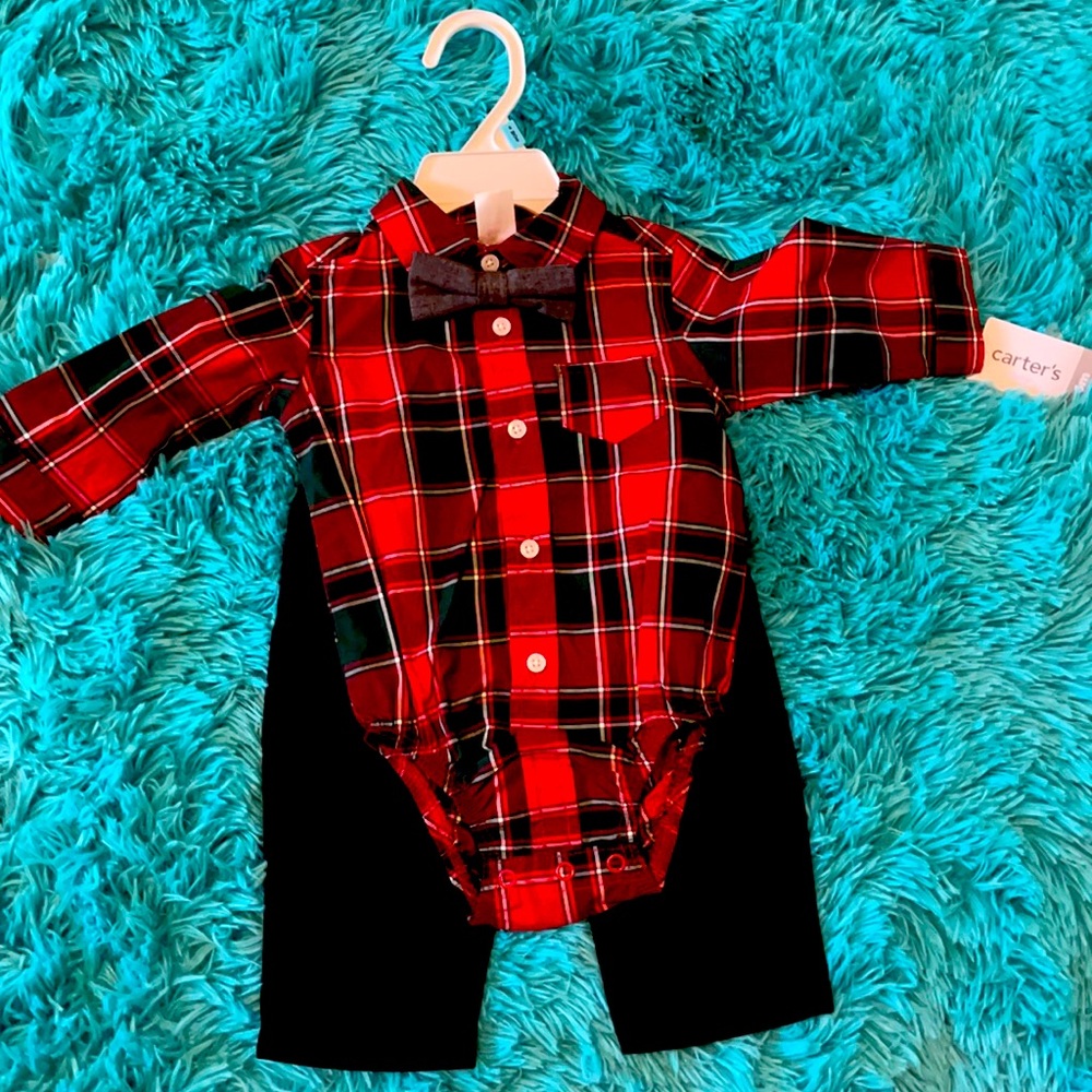 Baby boys holiday outfit. New with tags